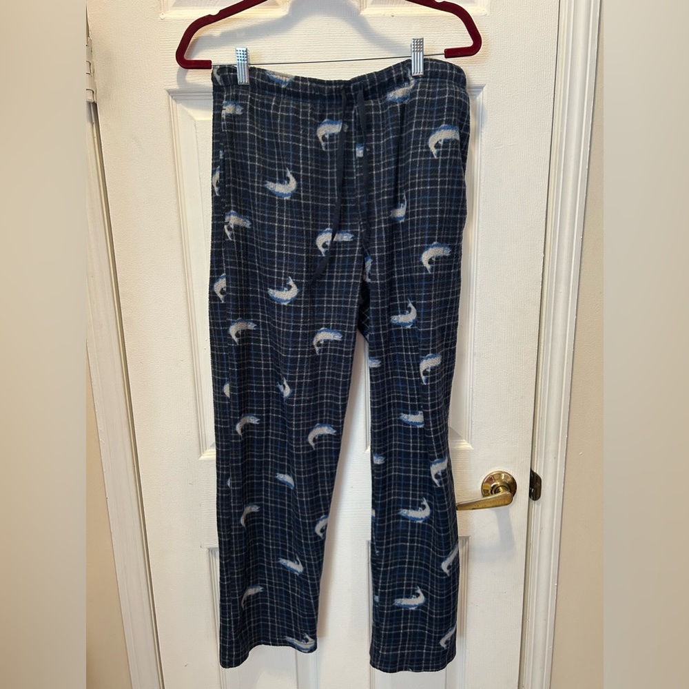 Men’s sleep pants fish pajamas